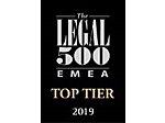 The Legal 500 Top Tier 2019